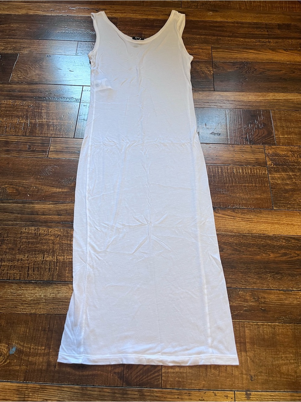 Alexander McQueen White Sheer Jersey Tank